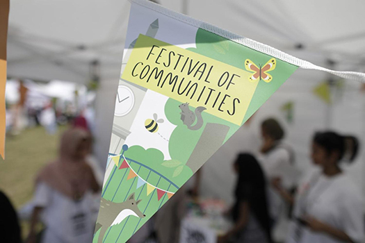 Festivals of Communities bunting